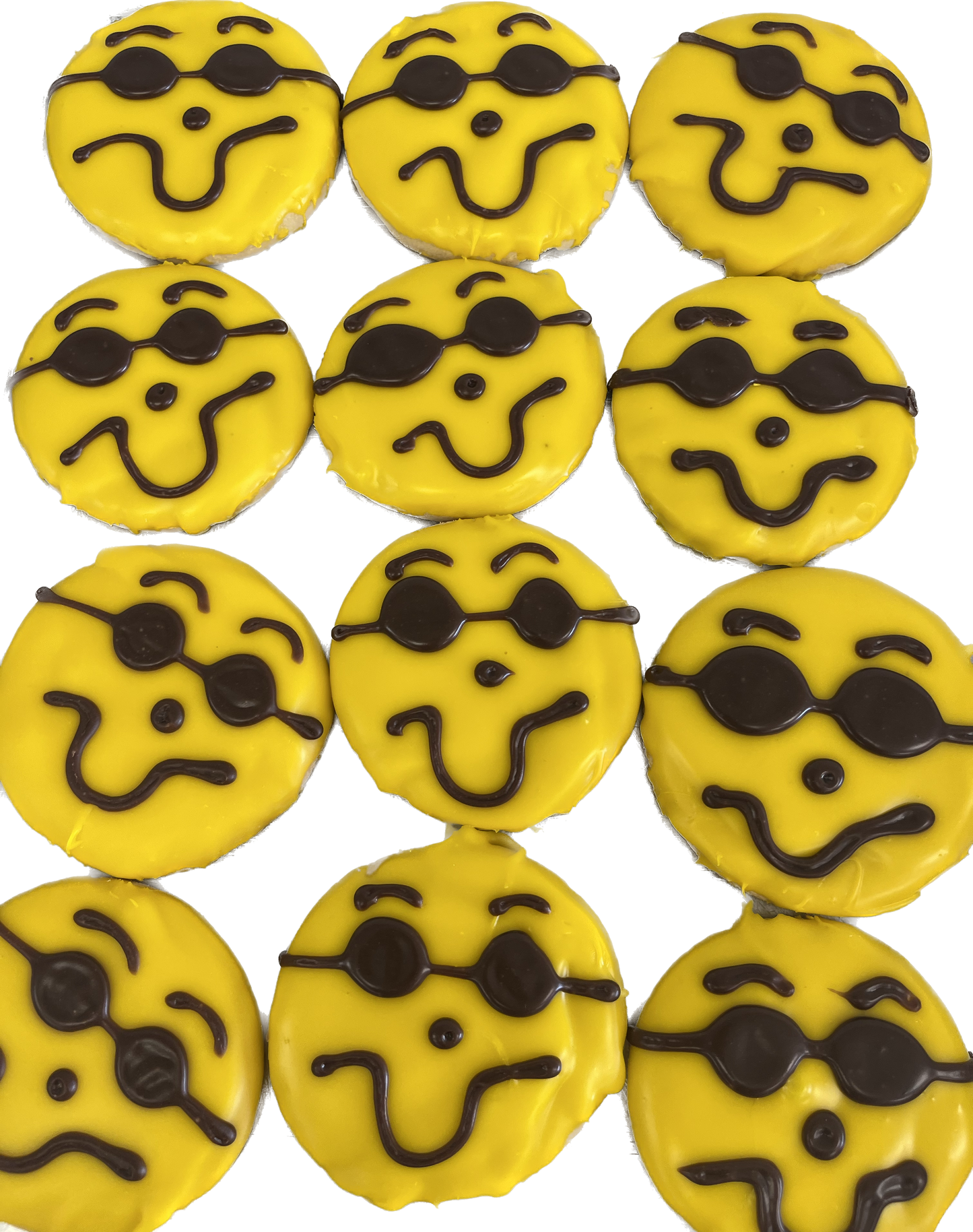 Smiley Face Cookies - Dozen